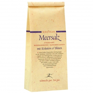 Khoysan Meersalz mit Kräutern und Blüten 1 kg